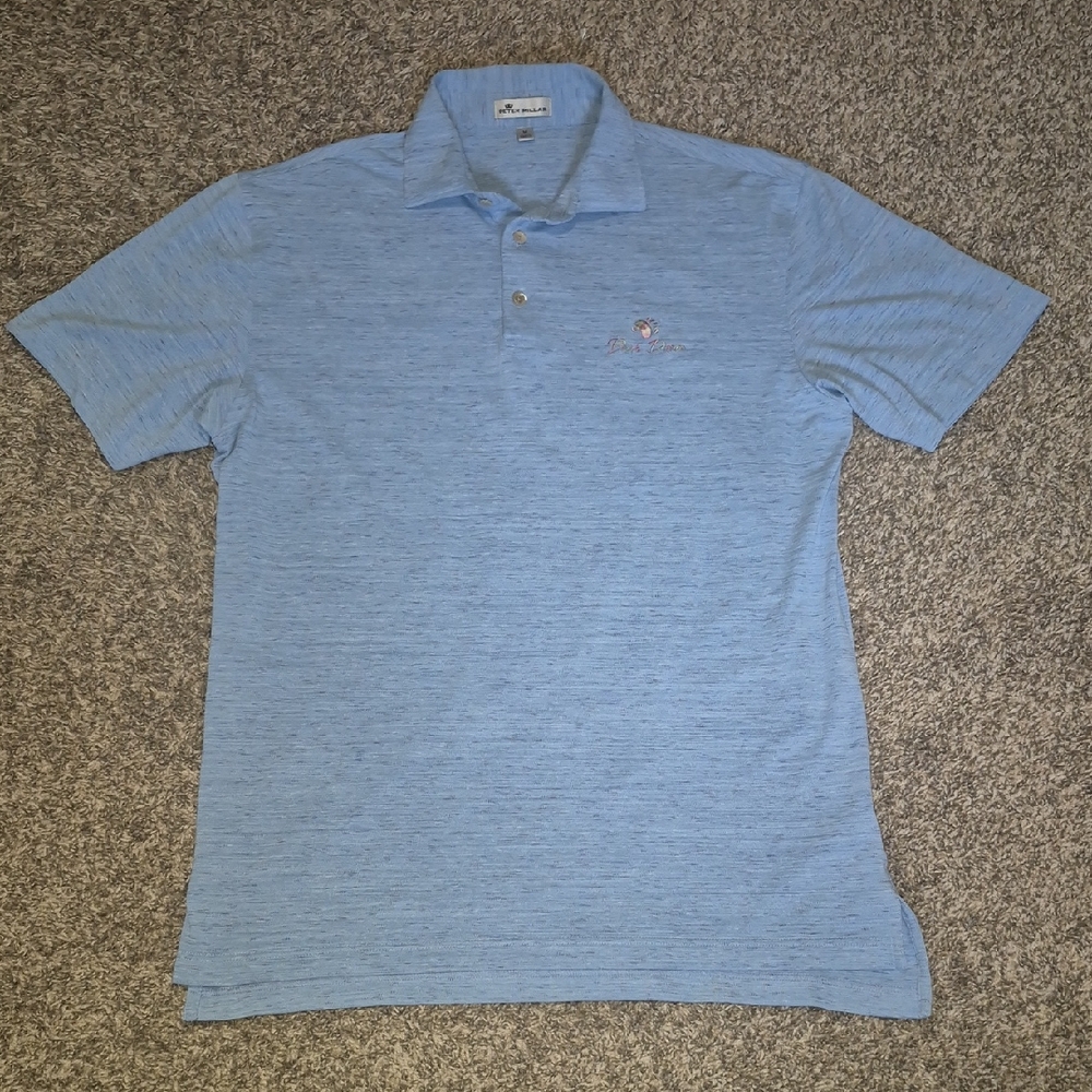 Peter Millar Sky Blue Polo Shirt